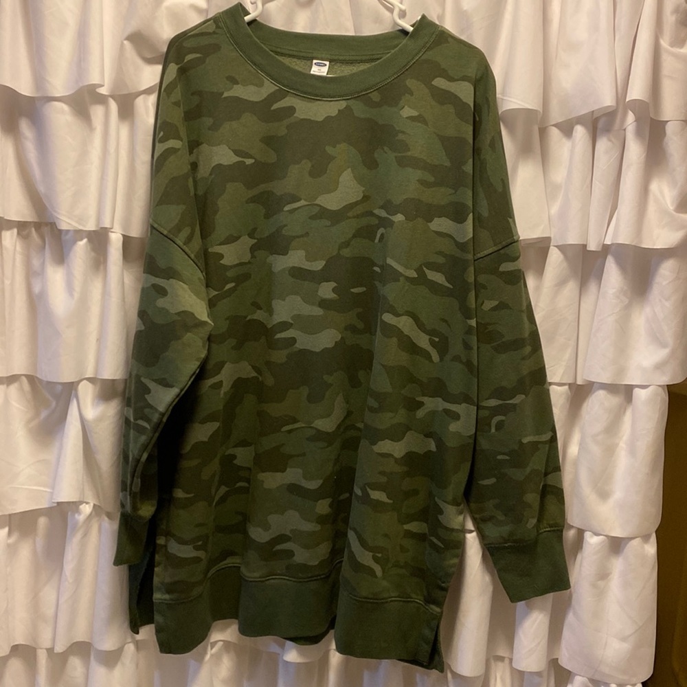 womens old navy oversized long sleeve